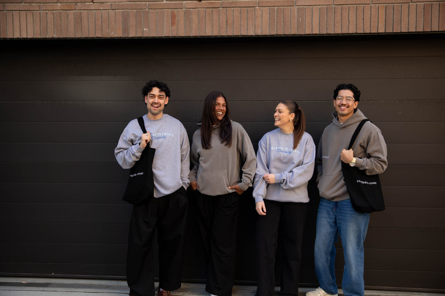 "created to create" Tote Bag