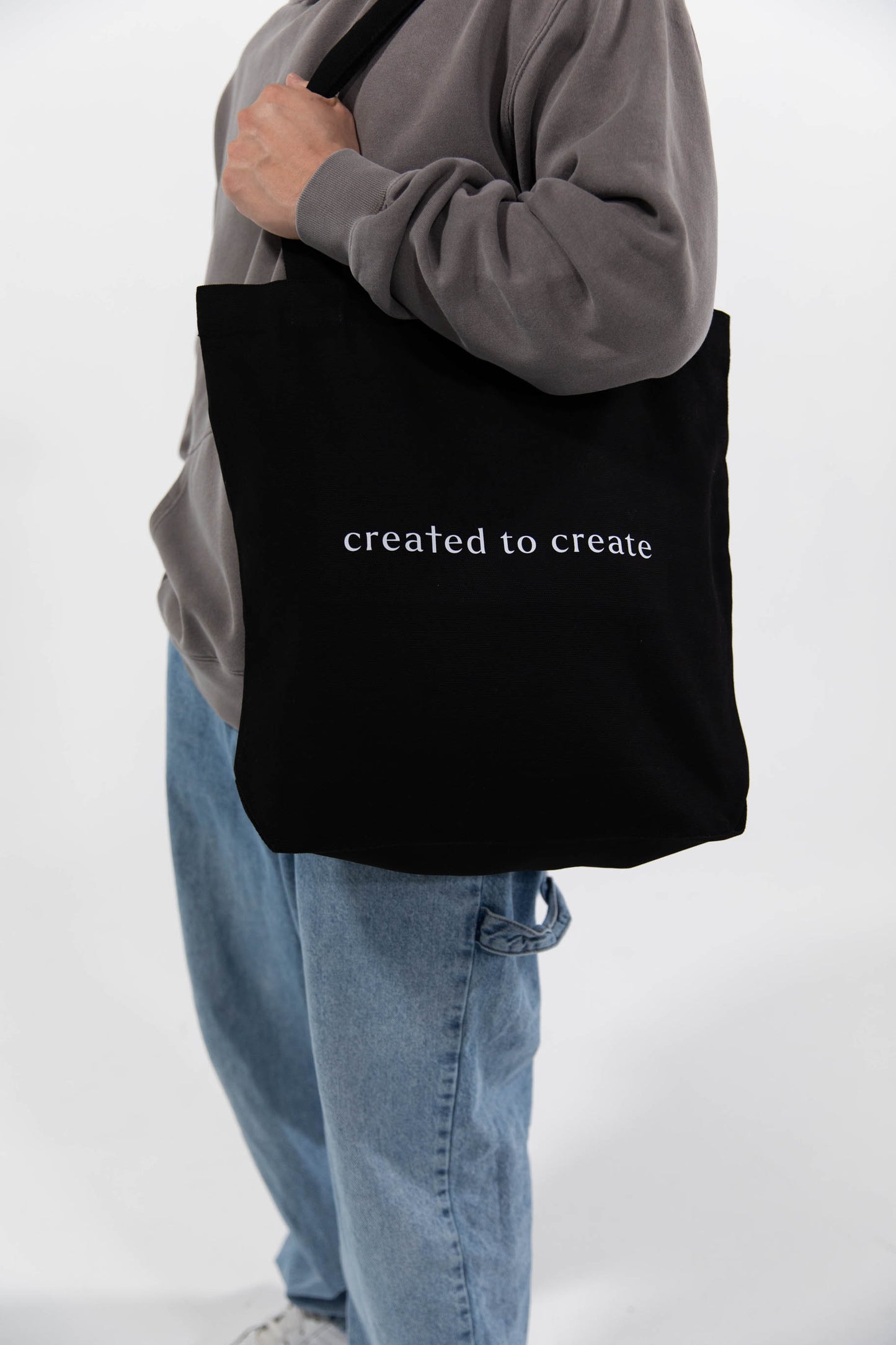 "created to create" Tote Bag