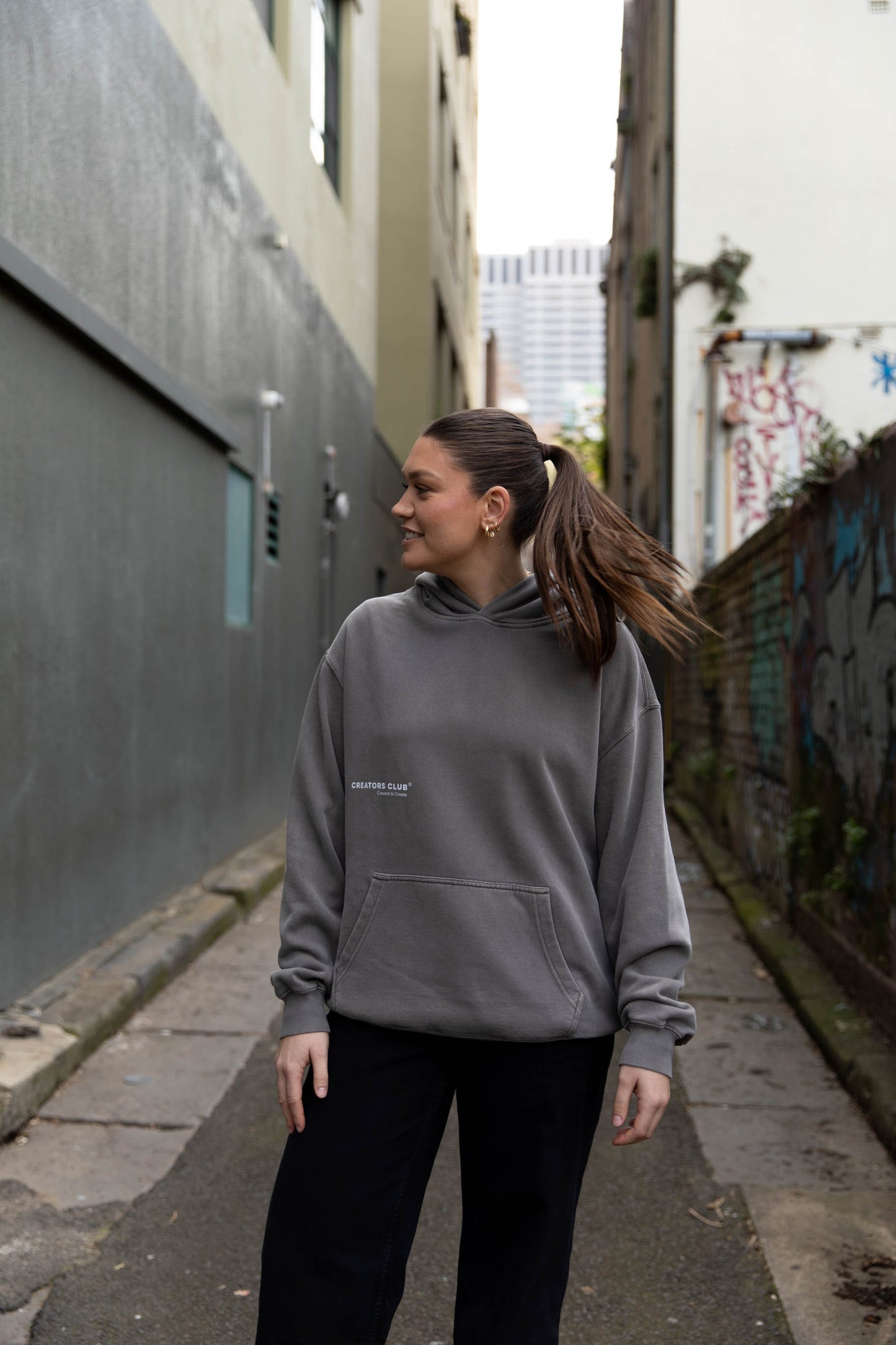 "Creators Club" Relaxed Hood