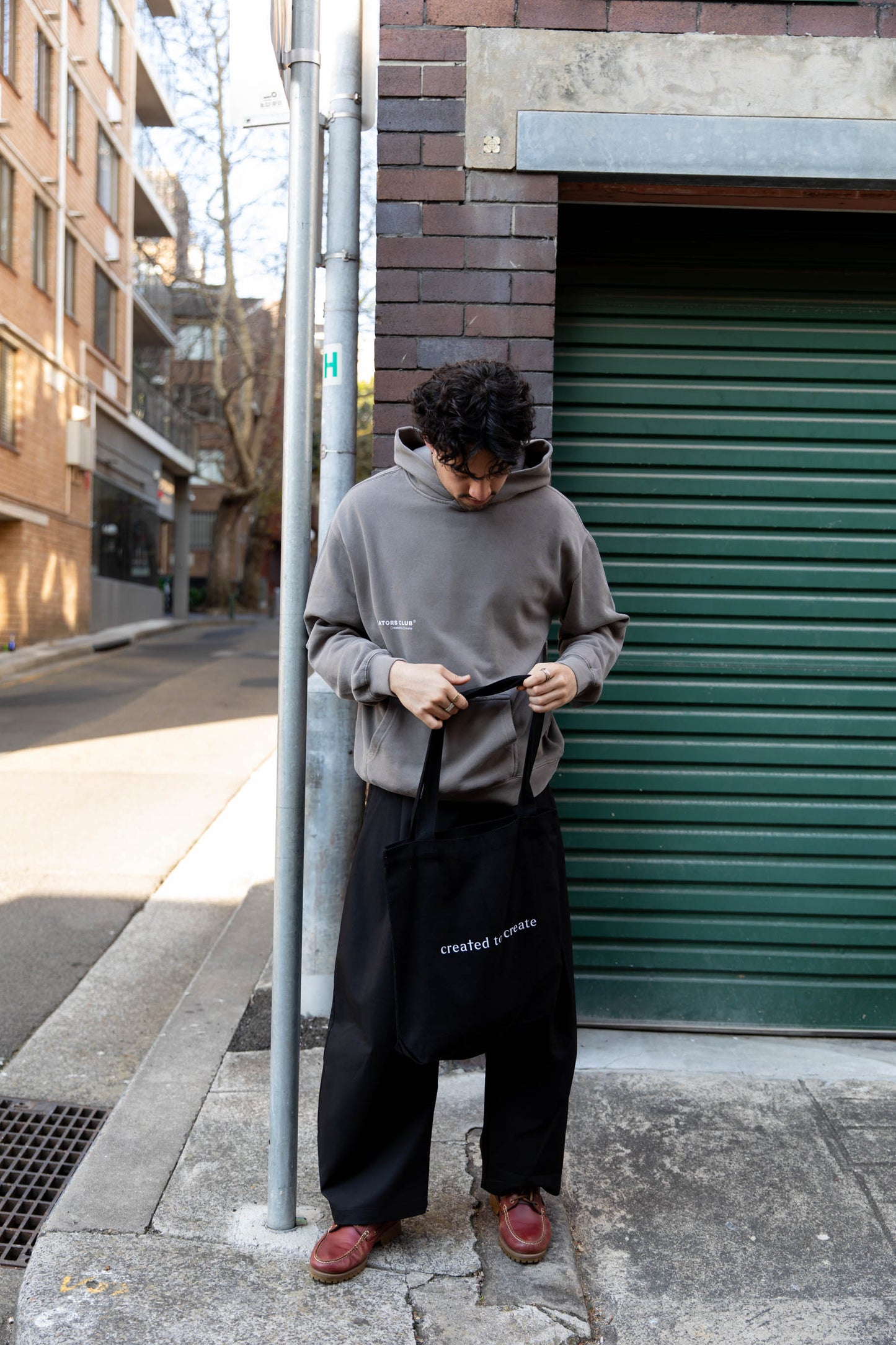 "created to create" Tote Bag